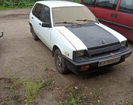 Сузуки Свифт 1988 в Коломые на Automoto.ua Белый Сузуки Свифт, объемом двигателя 1 л и пробегом 123 тыс. км за 1000 $, фото 1 на Automoto.ua