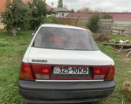 Белый Сузуки Свифт, объемом двигателя 1.5 л и пробегом 90 тыс. км за 1200 $, фото 3 на Automoto.ua