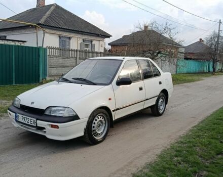 Белый Сузуки Свифт, объемом двигателя 1.6 л и пробегом 167 тыс. км за 1150 $, фото 1 на Automoto.ua