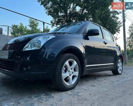 Сузуки Свифт 2007 в Подольск (Котовск) на Automoto.ua Черный Сузуки Свифт, объемом двигателя 1.3 л и пробегом 152 тыс. км за 5500 $, фото 5 на Automoto.ua