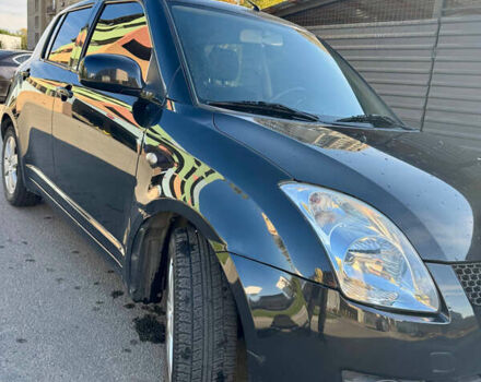 Черный Сузуки Свифт, объемом двигателя 1.33 л и пробегом 85 тыс. км за 6000 $, фото 7 на Automoto.ua