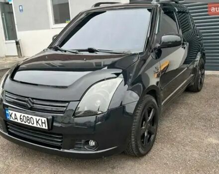 Чорний Сузукі Свифт, об'ємом двигуна 1.49 л та пробігом 142 тис. км за 6500 $, фото 1 на Automoto.ua