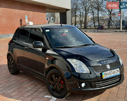 Черный Сузуки Свифт, объемом двигателя 1.33 л и пробегом 150 тыс. км за 4700 $, фото 1 на Automoto.ua