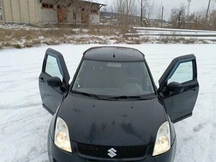Черный Сузуки Свифт, объемом двигателя 1.2 л и пробегом 170 тыс. км за 6100 $, фото 1 на Automoto.ua