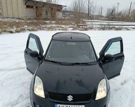 Черный Сузуки Свифт, объемом двигателя 1.2 л и пробегом 170 тыс. км за 6100 $, фото 1 на Automoto.ua