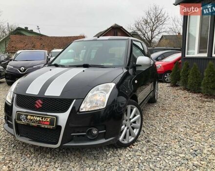 Черный Сузуки Свифт, объемом двигателя 1.59 л и пробегом 130 тыс. км за 8299 $, фото 1 на Automoto.ua