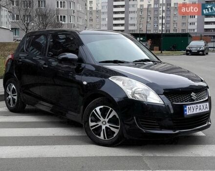 Черный Сузуки Свифт, объемом двигателя 1.24 л и пробегом 126 тыс. км за 8290 $, фото 1 на Automoto.ua