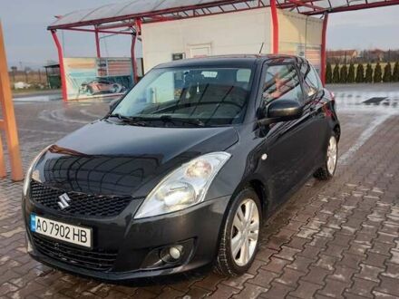 Черный Сузуки Свифт, объемом двигателя 1.2 л и пробегом 195 тыс. км за 5700 $, фото 1 на Automoto.ua