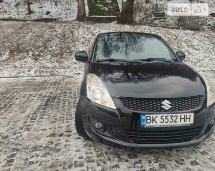Чорний Сузукі Свифт, об'ємом двигуна 1.24 л та пробігом 137 тис. км за 6300 $, фото 1 на Automoto.ua