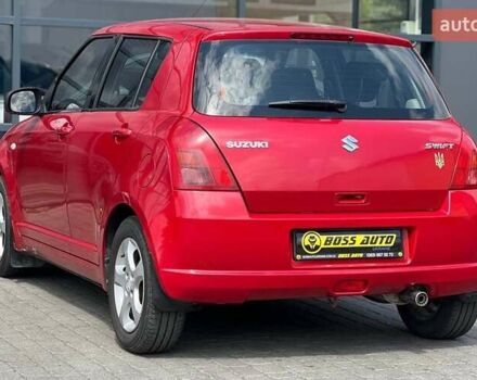 Красный Сузуки Свифт, объемом двигателя 1.33 л и пробегом 178 тыс. км за 5500 $, фото 3 на Automoto.ua