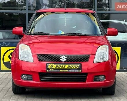 Красный Сузуки Свифт, объемом двигателя 1.33 л и пробегом 178 тыс. км за 5500 $, фото 1 на Automoto.ua