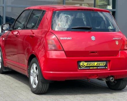 Красный Сузуки Свифт, объемом двигателя 1.3 л и пробегом 178 тыс. км за 5500 $, фото 3 на Automoto.ua
