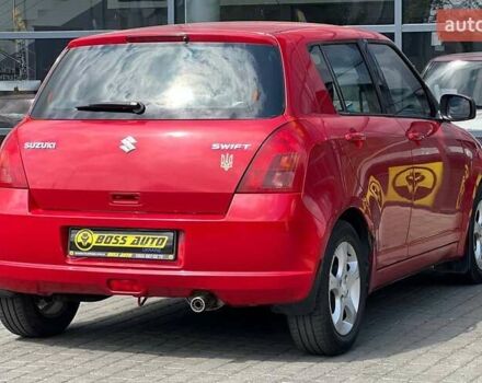 Красный Сузуки Свифт, объемом двигателя 1.33 л и пробегом 178 тыс. км за 5500 $, фото 5 на Automoto.ua