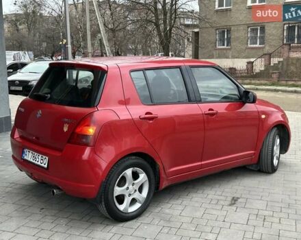 Красный Сузуки Свифт, объемом двигателя 1.33 л и пробегом 178 тыс. км за 3999 $, фото 9 на Automoto.ua