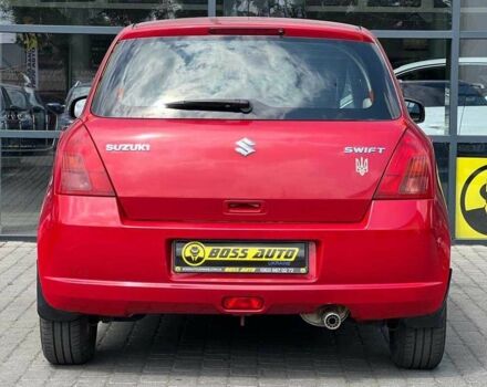 Красный Сузуки Свифт, объемом двигателя 1.3 л и пробегом 178 тыс. км за 5500 $, фото 4 на Automoto.ua