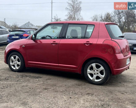 Красный Сузуки Свифт, объемом двигателя 1.3 л и пробегом 175 тыс. км за 5200 $, фото 8 на Automoto.ua