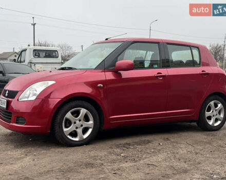 Красный Сузуки Свифт, объемом двигателя 1.3 л и пробегом 175 тыс. км за 5200 $, фото 6 на Automoto.ua