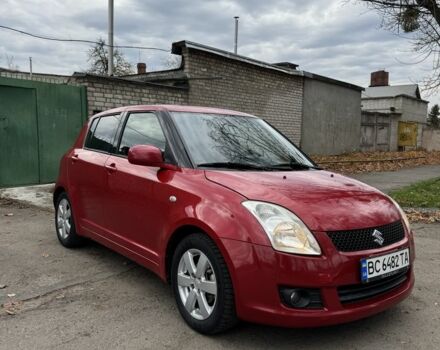 Красный Сузуки Свифт, объемом двигателя 1.5 л и пробегом 186 тыс. км за 6200 $, фото 1 на Automoto.ua