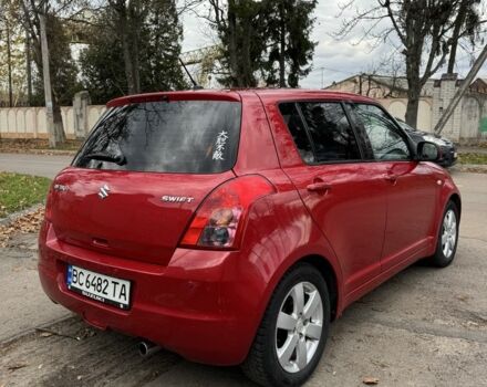 Красный Сузуки Свифт, объемом двигателя 1.5 л и пробегом 186 тыс. км за 6200 $, фото 2 на Automoto.ua
