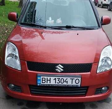 Красный Сузуки Свифт, объемом двигателя 1.49 л и пробегом 168 тыс. км за 7300 $, фото 1 на Automoto.ua