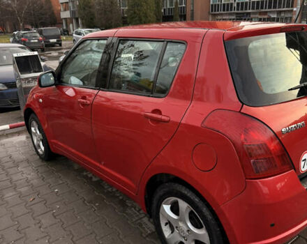 Красный Сузуки Свифт, объемом двигателя 1.33 л и пробегом 177 тыс. км за 5100 $, фото 5 на Automoto.ua