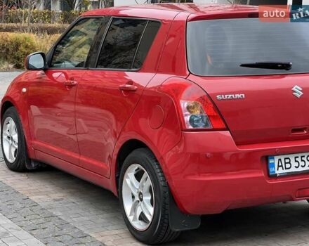Красный Сузуки Свифт, объемом двигателя 1.49 л и пробегом 169 тыс. км за 6950 $, фото 19 на Automoto.ua