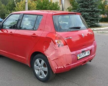 Сузуки Свифт 2008 в Киеве на Automoto.ua Красный Сузуки Свифт, объемом двигателя 1.3 л и пробегом 185 тыс. км за 5100 $, фото 3 на Automoto.ua