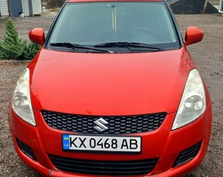Красный Сузуки Свифт, объемом двигателя 1.24 л и пробегом 235 тыс. км за 6990 $, фото 1 на Automoto.ua