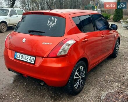 Красный Сузуки Свифт, объемом двигателя 1.24 л и пробегом 235 тыс. км за 6990 $, фото 4 на Automoto.ua