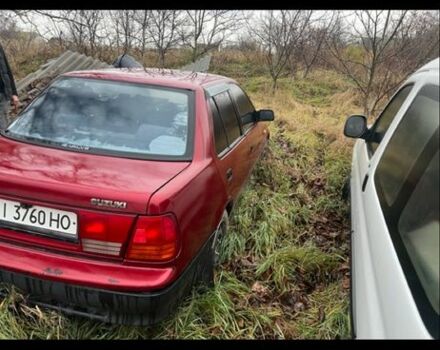 Красный Сузуки Свифт, объемом двигателя 1.6 л и пробегом 250 тыс. км за 709 $, фото 2 на Automoto.ua