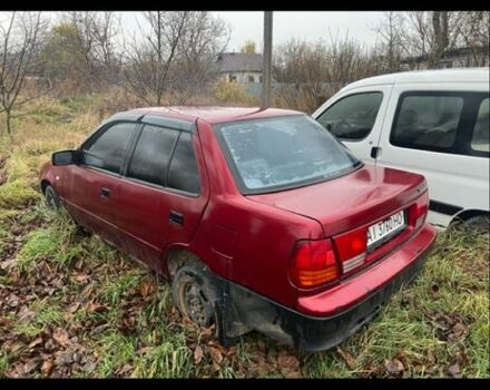 Красный Сузуки Свифт, объемом двигателя 1.6 л и пробегом 250 тыс. км за 709 $, фото 1 на Automoto.ua