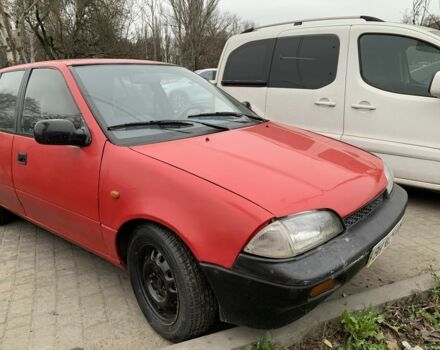 Красный Сузуки Свифт, объемом двигателя 1.6 л и пробегом 260 тыс. км за 800 $, фото 2 на Automoto.ua