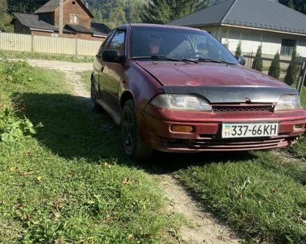 Сузуки Свифт 1995 в Косове на Automoto.ua Красный Сузуки Свифт, объемом двигателя 1.3 л и пробегом 100 тыс. км за 700 $, фото 3 на Automoto.ua