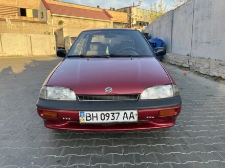 Сузуки Свифт 1994 в Одессе на Automoto.ua Красный Сузуки Свифт, объемом двигателя 1.6 л и пробегом 30 тыс. км за 1300 $, фото 1 на Automoto.ua