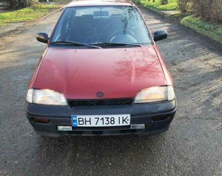 Червоний Сузукі Свифт, об'ємом двигуна 1.3 л та пробігом 225 тис. км за 1300 $, фото 1 на Automoto.ua