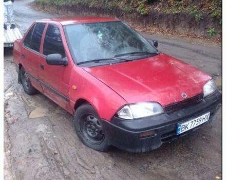 Червоний Сузукі Свифт, об'ємом двигуна 1.3 л та пробігом 800 тис. км за 226 $, фото 1 на Automoto.ua