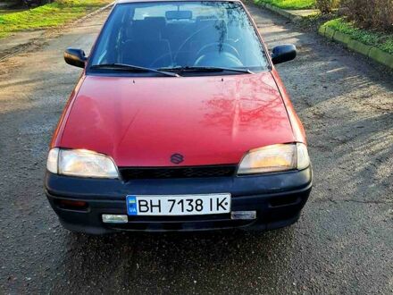 Красный Сузуки Свифт, объемом двигателя 1.3 л и пробегом 225 тыс. км за 1300 $, фото 1 на Automoto.ua