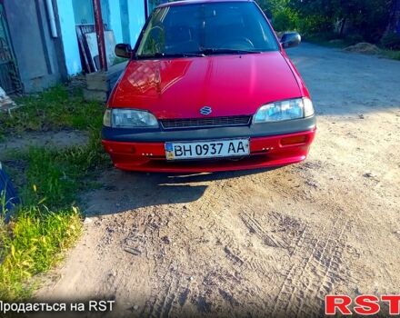 Красный Сузуки Свифт, объемом двигателя 1.6 л и пробегом 300 тыс. км за 1250 $, фото 1 на Automoto.ua