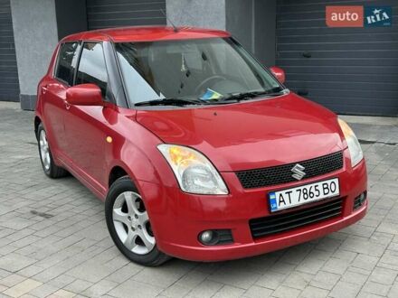 Красный Сузуки Свифт, объемом двигателя 1.33 л и пробегом 178 тыс. км за 3999 $, фото 1 на Automoto.ua