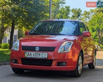 Красный Сузуки Свифт, объемом двигателя 1.33 л и пробегом 206 тыс. км за 5500 $, фото 1 на Automoto.ua