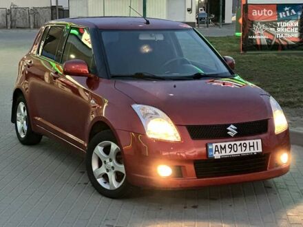 Сузукі Свифт 2007 у Житомирі на Automoto.ua Червоний Сузукі Свифт, об'ємом двигуна 1.33 л та пробігом 112 тис. км за 5800 $, фото 1 на Automoto.ua
