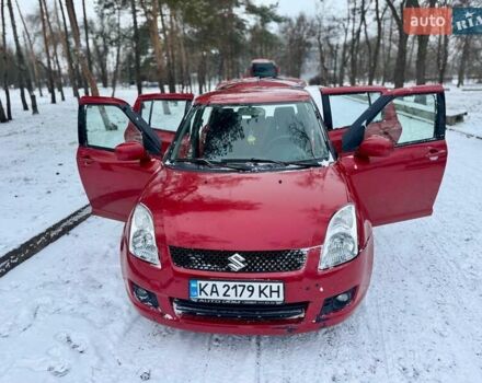 Красный Сузуки Свифт, объемом двигателя 1.49 л и пробегом 174 тыс. км за 5500 $, фото 1 на Automoto.ua