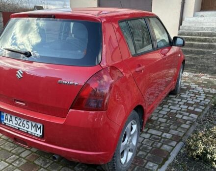 Красный Сузуки Свифт, объемом двигателя 1.3 л и пробегом 165 тыс. км за 5500 $, фото 1 на Automoto.ua