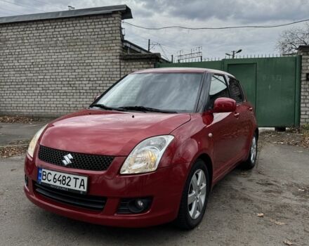 Красный Сузуки Свифт, объемом двигателя 1.5 л и пробегом 186 тыс. км за 6200 $, фото 1 на Automoto.ua