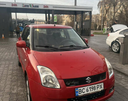 Красный Сузуки Свифт, объемом двигателя 1.33 л и пробегом 177 тыс. км за 5100 $, фото 1 на Automoto.ua