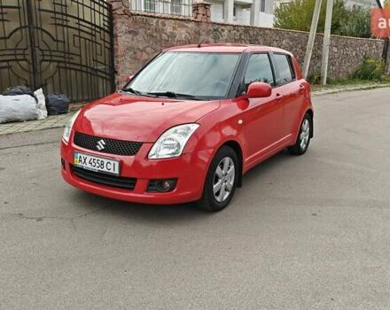 Красный Сузуки Свифт, объемом двигателя 1.33 л и пробегом 198 тыс. км за 4100 $, фото 1 на Automoto.ua