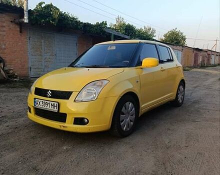 Жовтий Сузукі Свифт, об'ємом двигуна 1.33 л та пробігом 188 тис. км за 4600 $, фото 1 на Automoto.ua