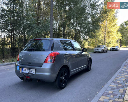 Серый Сузуки Свифт, объемом двигателя 1.3 л и пробегом 179 тыс. км за 5100 $, фото 4 на Automoto.ua