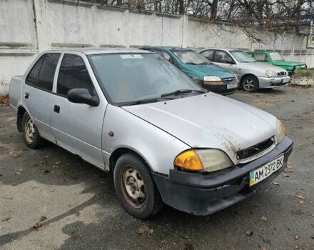 Серый Сузуки Свифт, объемом двигателя 1.3 л и пробегом 234 тыс. км за 550 $, фото 5 на Automoto.ua