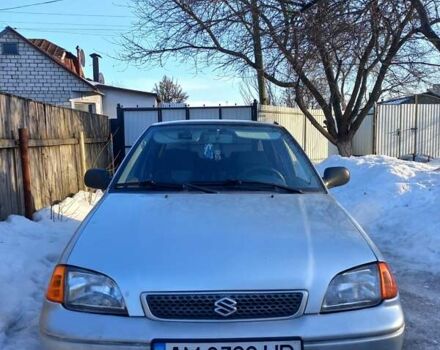 Сірий Сузукі Свифт, об'ємом двигуна 1.3 л та пробігом 100 тис. км за 2200 $, фото 1 на Automoto.ua